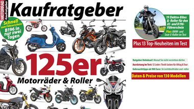 Motorrad 125er Spezial Kaufratgeber 2022 Teaser