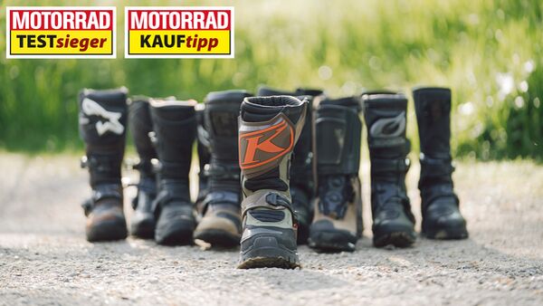 Motorrad Adventure-Stiefel Test