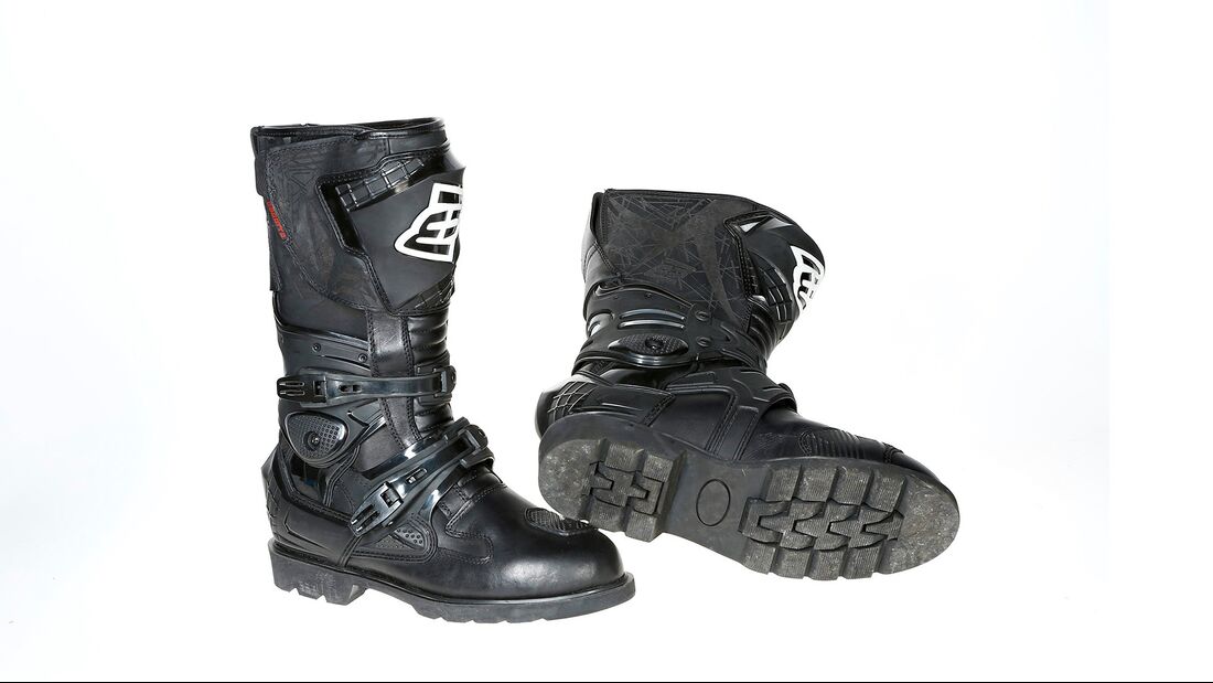 Motorrad Adventure-Stiefel Test Bogotto Montevideo