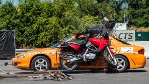 Motorrad-Crashtest