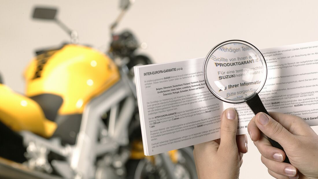 Garantie und Gewährleistung für Motorräder: Aktuelle Übersicht
