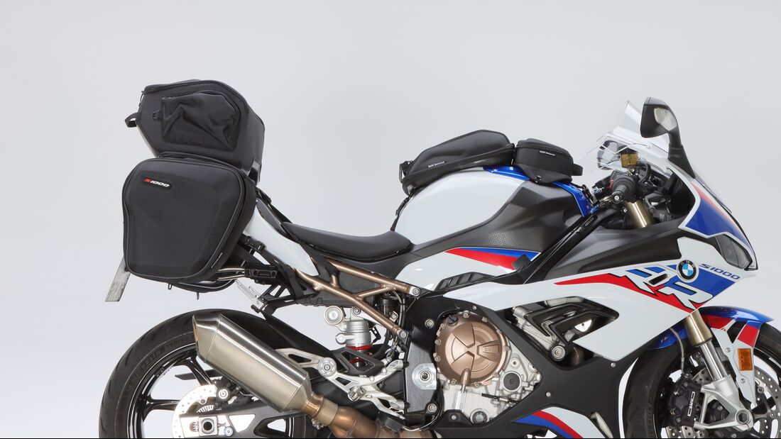 Motorrad Gepäcktaschen Tankrucksäcke Test BMW Motorrad