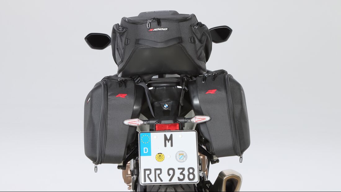Motorrad Gepäcktaschen Tankrucksäcke Test BMW Motorrad