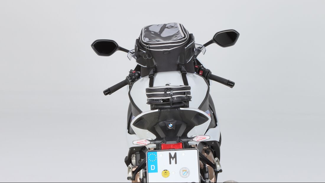 Motorrad Gepäcktaschen Tankrucksäcke Test Hornig