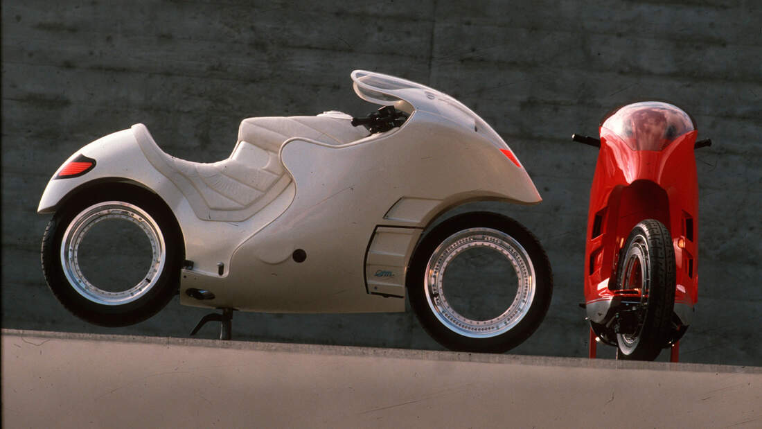 Motorrad Konzept Orbitalrad Franco Sbarro