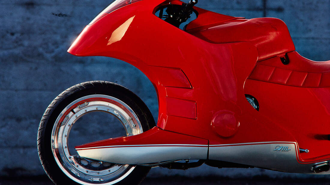 Motorrad Konzept Orbitalrad Franco Sbarro