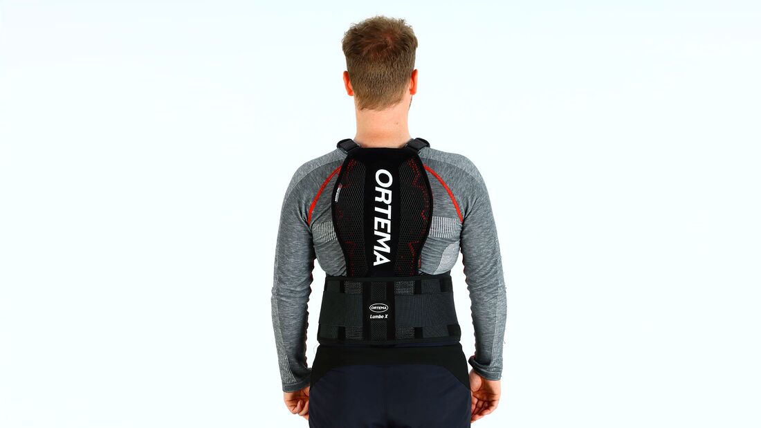 Motorrad Rückenprotektor Test Ortema Boy Protection Set plus Nierengurt