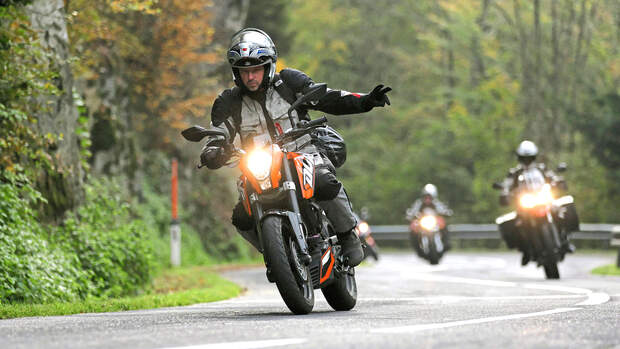 Motorradfahren in der Gruppe