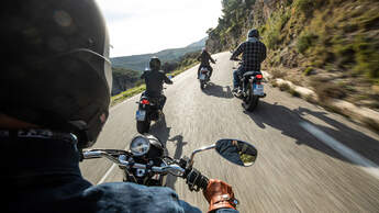 Motorradlärm Ausfahrt Motorradtour