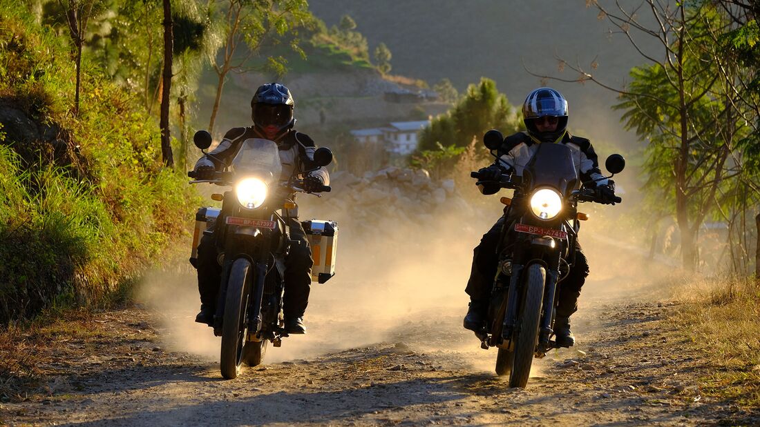 Motorradreise Buthan