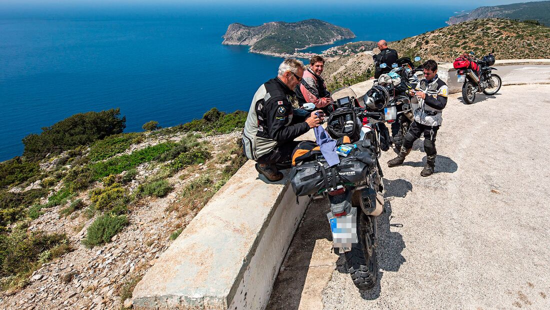 Motorradreise Griechenland Ionische Inseln