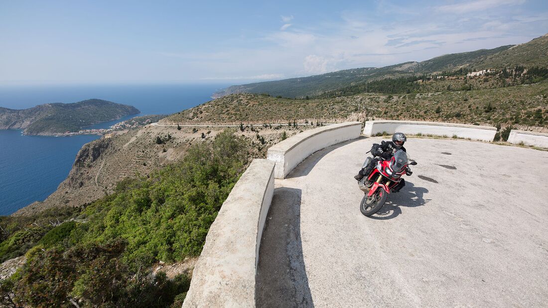 Motorradreise Griechenland Ionische Inseln