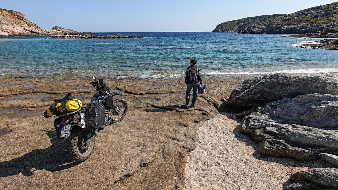 Motorradreise zentrales Griechenland