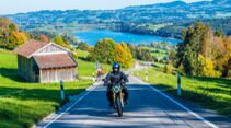 Motorradtour Bayerische Seen