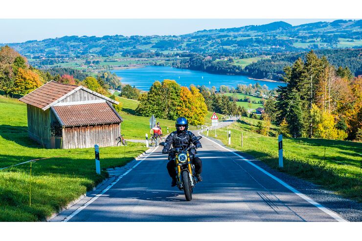 Motorradtour Bayerische Seen: Seen-Hopping zwischen 26 Seen