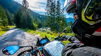 Motorradtour westliches Slowenien