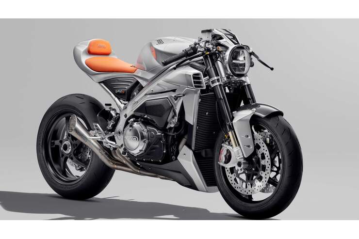 Norton V Cr Prototyp Caf Racer Mit Ps Motorradonline De