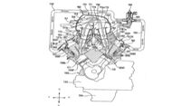 Patent Honda V4