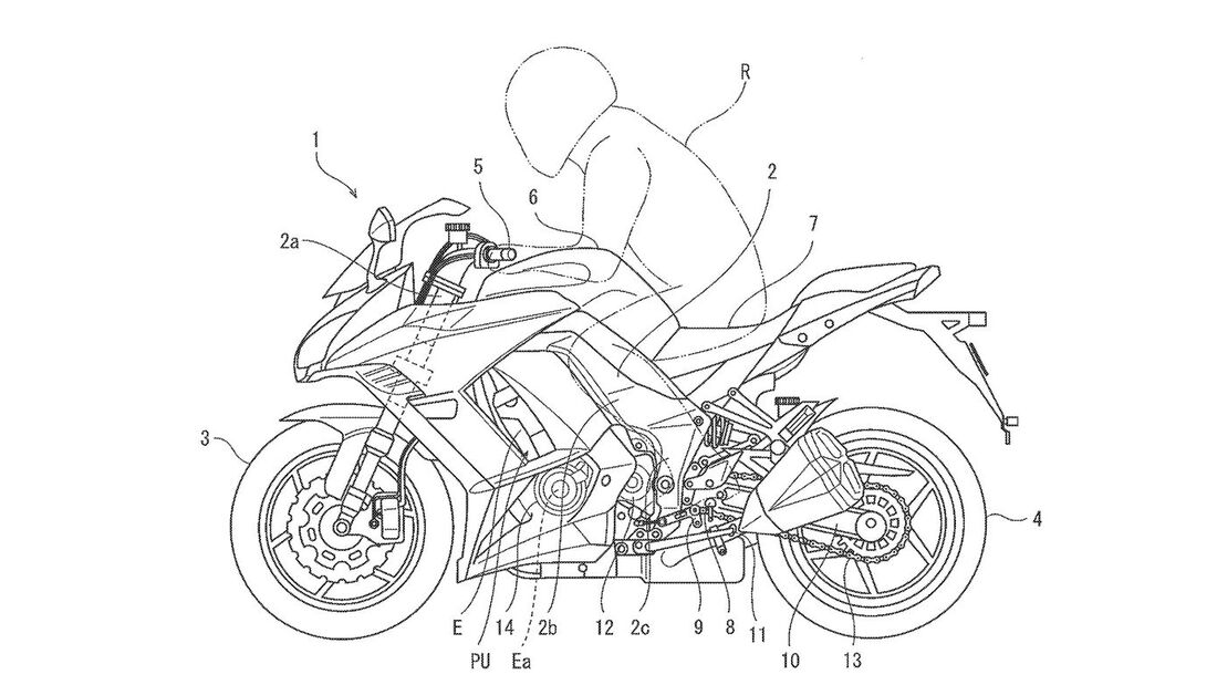 Patent Kawasaki Halbautomatik