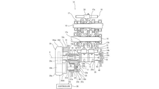 Patent Kawasaki Halbautomatik