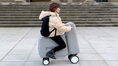 Poimo aufblasbarer Elektroroller