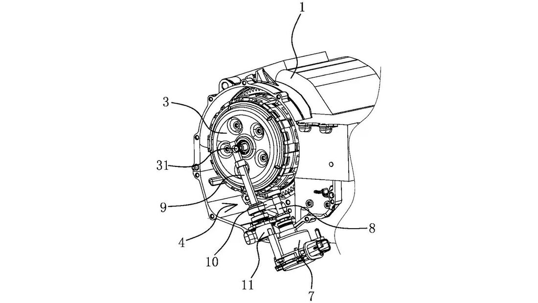 Qianjiang QJMotor Benelli Patent elektronische Kupplung 
