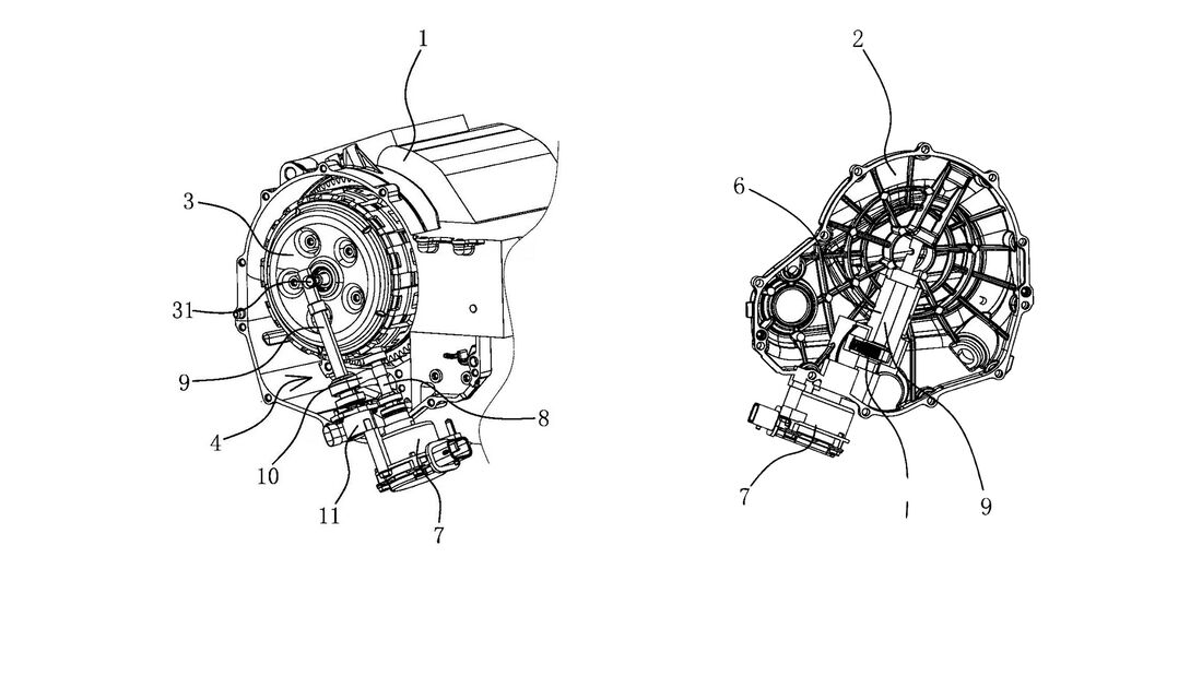 Qianjiang QJMotor Benelli Patent elektronische Kupplung 