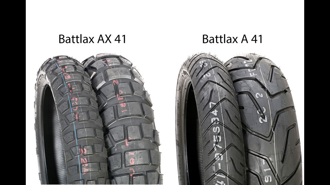 Reifentest 2019 Battlax AX 41 und Battlax A 41
