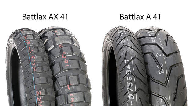 Reifentest 2019 Battlax AX 41 und Battlax A 41