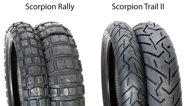 Reifentest 2019 Scorpion Rally und Scorpion Trail II