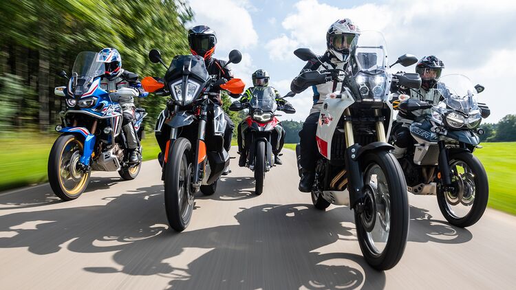 Funf Mittelklasse Reiseenduros 19 Im Vergleichstest Motorradonline De