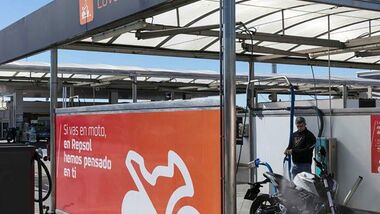 Repsol MotoStop Tankstelle