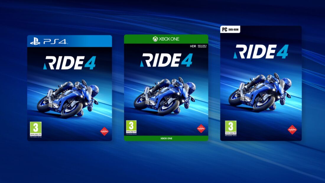 Ride 4 - Videospiel-Simulation.
