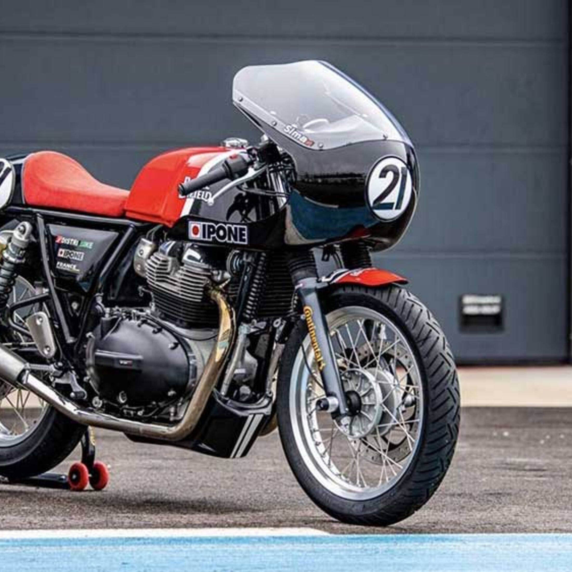 Corrida de motos clássicas: Royal Enfield Continental CUP - Motonline