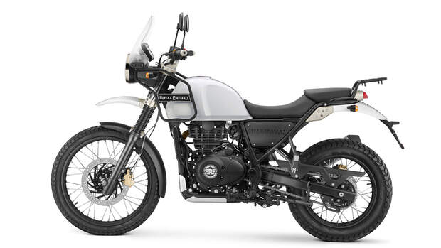 Royal Enfield Himalayan. (Snow)