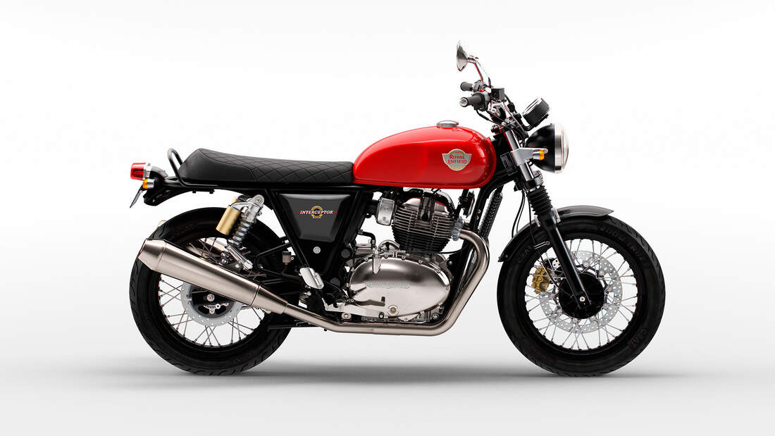 Royal Enfield Interceptor 650 2021 Canyon Red