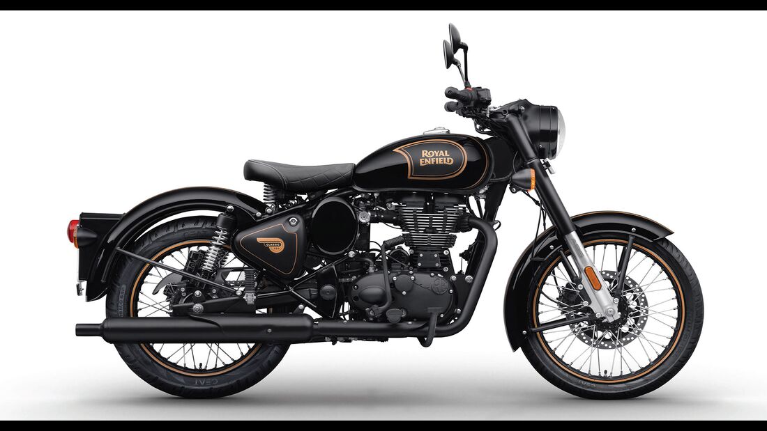 Royal Enfield Limited Edition Classic 500 Tribute Black
