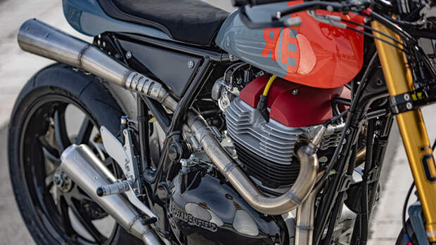 Royal Enfield Racer Crazy Garage