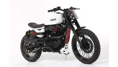 SEVENTY SPORTSTER FLAT TRACK by Lord Drake Kustoms