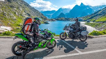Seven Summits 7 Alpenlaender Motorradtour Alpen