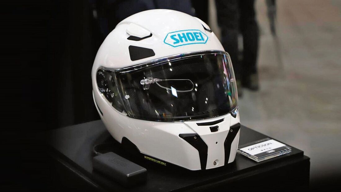 Shoei Opticson Motorradhelm mit Head-up-Display