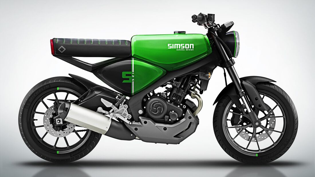 Simson 125 von Jakusa Design.