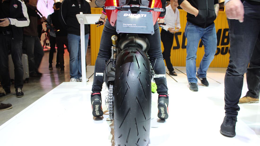 Sitzproben auf der EICMA 2019 Ducati Panigale V2