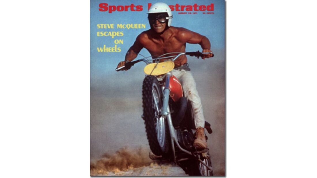 Steve McQueen Cover Sports Illustrated