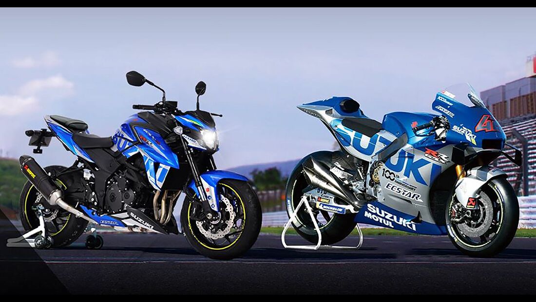 Suzuki GSX-S750 MotoGP Replica Frankreich Sondermodell