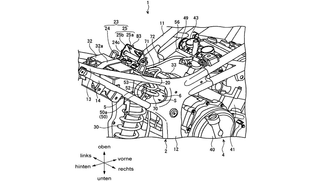 Suzuki Twin Patent Supersport