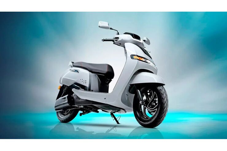 The hydrogen scooter from BMW Partner TVS |  Motorradonline.de