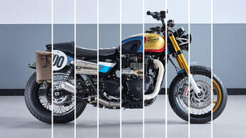Triumph Bonneville Custom-Wettbewerb UK