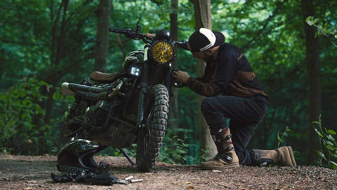 Triumph Scrambler 900 Bunker Customs