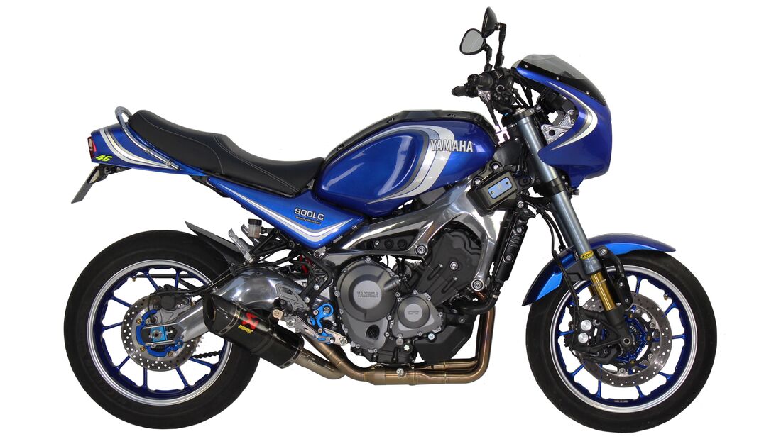 Velocity Moto Retromod-Kit für Yamaha XSR 900 blau